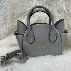 Famous Design // Lovely Women's Faux Leather Top-Handle Shoulder Bags Cute Cat